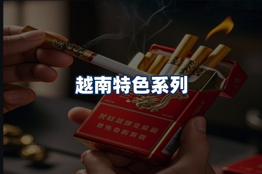 越南香烟展示